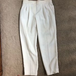 White Babaton crop trouser